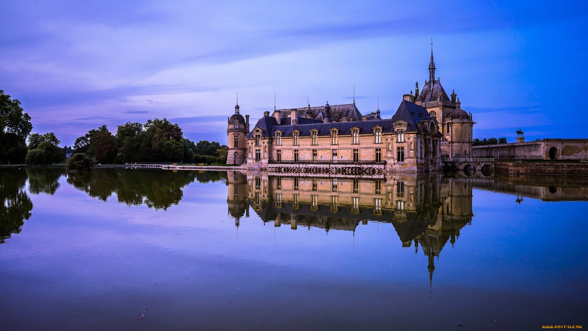 chateau de chantilly, france, ,  , chateau, de, chantilly